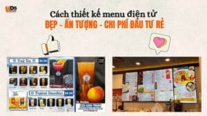 Cách thiết kế menu điện tử ĐẸP - ẤN TƯỢNG - CHI PHÍ ĐẦU TƯ RẺ