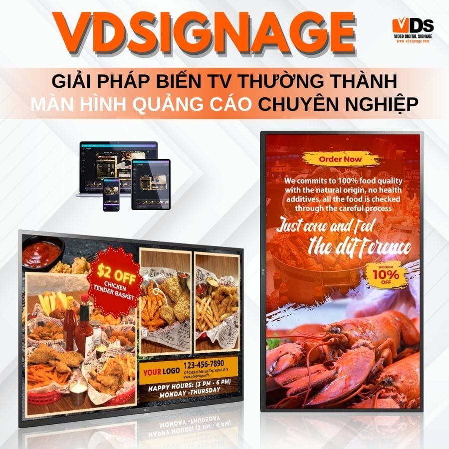 Giải pháp quảng cáo VDSignage