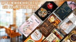 Tạo điểm nhấn KHÁC BIỆT từ Giải Pháp Digital Signage