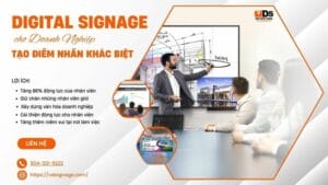 Giải pháp digital signage cho doanh nghiệp