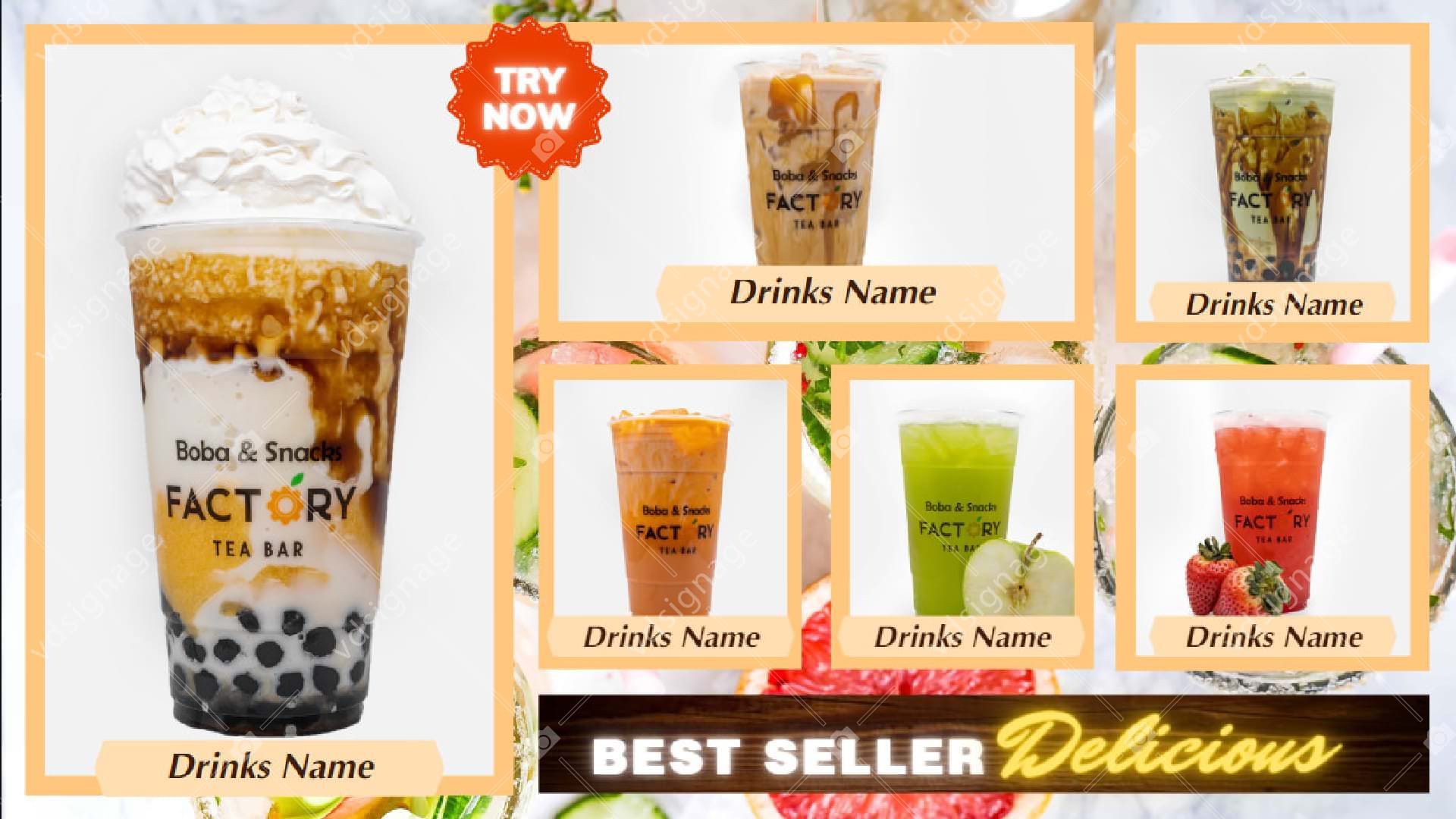 Digital Menu Boards Tăng cường trải nghiệm khách hàng