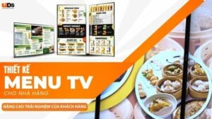 Thiết kế Menu TV cho nhà hàng